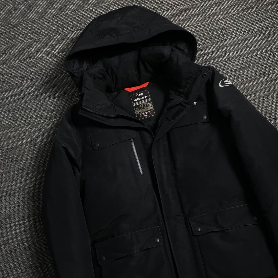 아이더 카라스 2a 덕 다운 패딩 점퍼 블랙 y 4042 상품이미지1