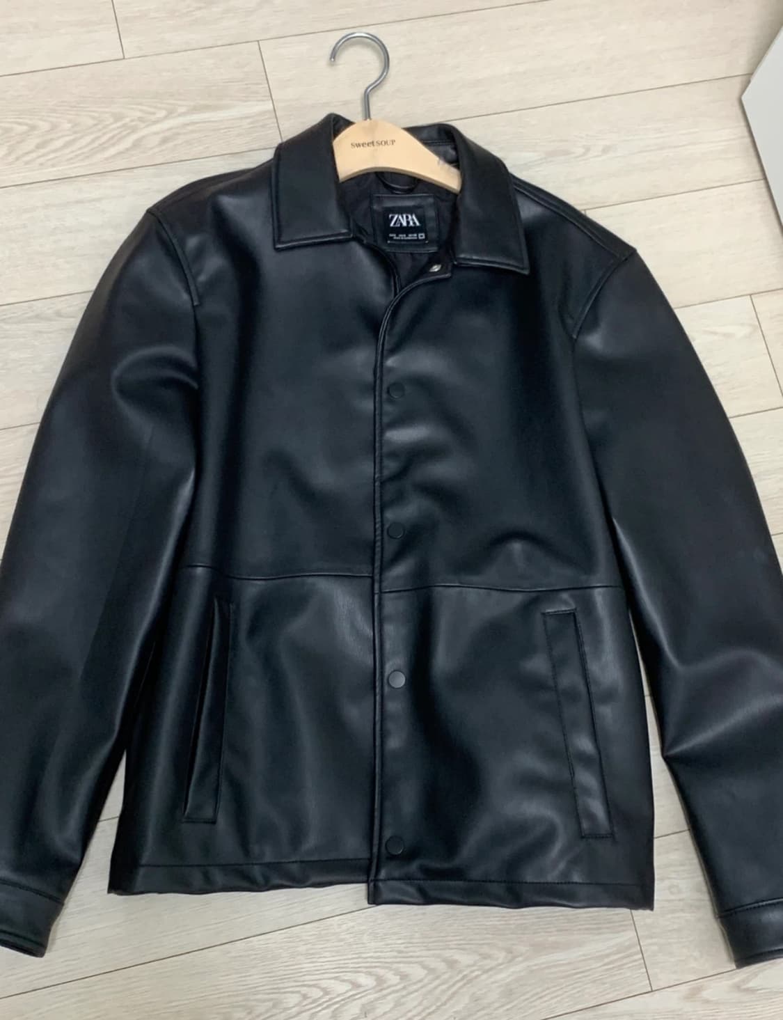 자라 미니멀 레더 상품이미지4