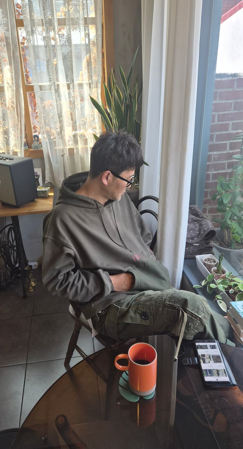 나이젤카본 후디 빈티지 커스텀 [ 밀리터리 테이스트] 상품이미지2