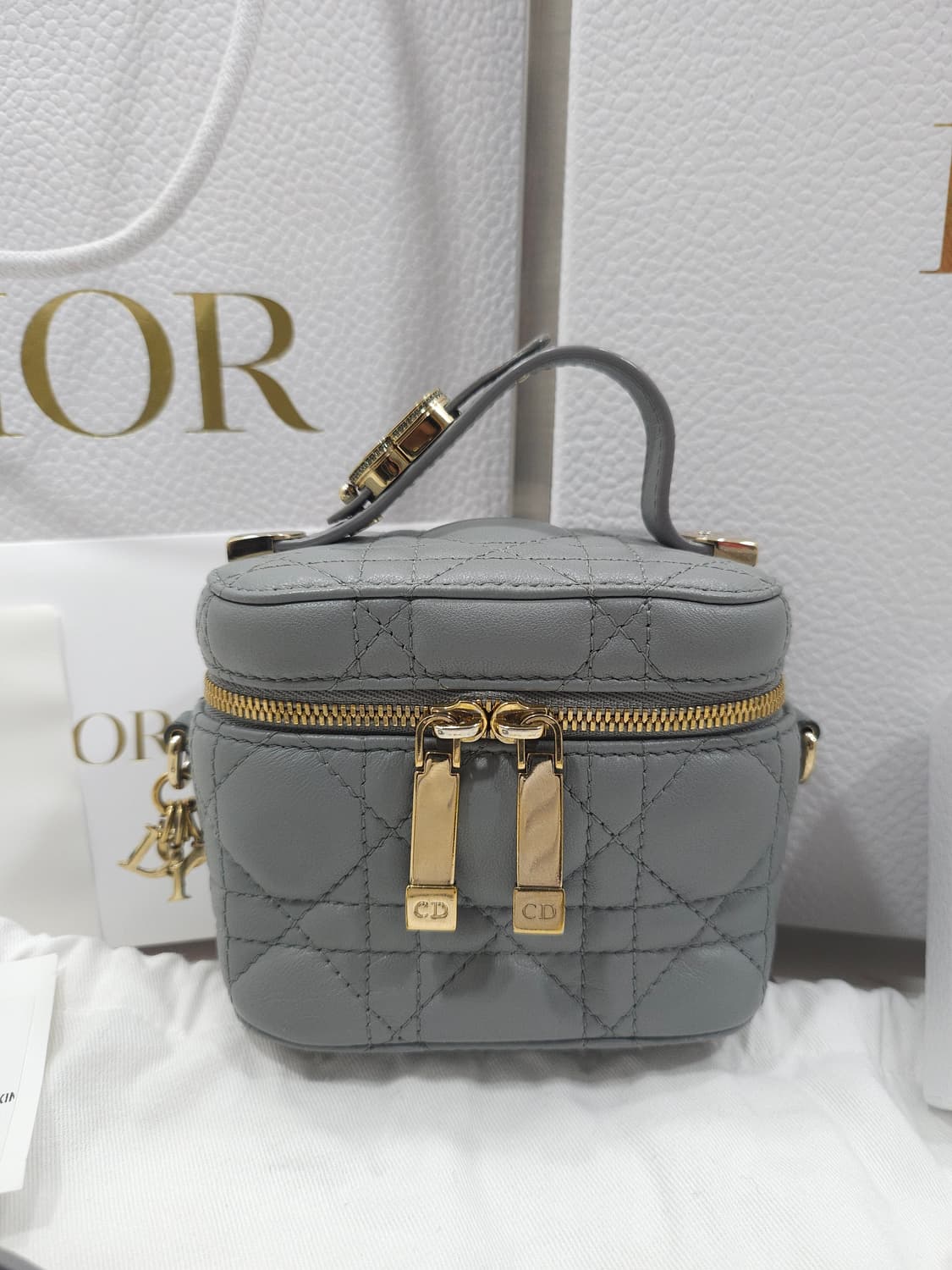 디올 레이디 마이크로 베니티백 상품이미지2