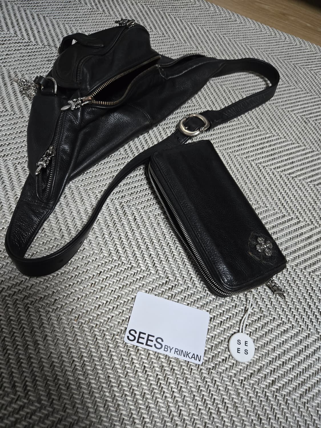 정품 크롬하츠 필리그리 장지갑 상품이미지1