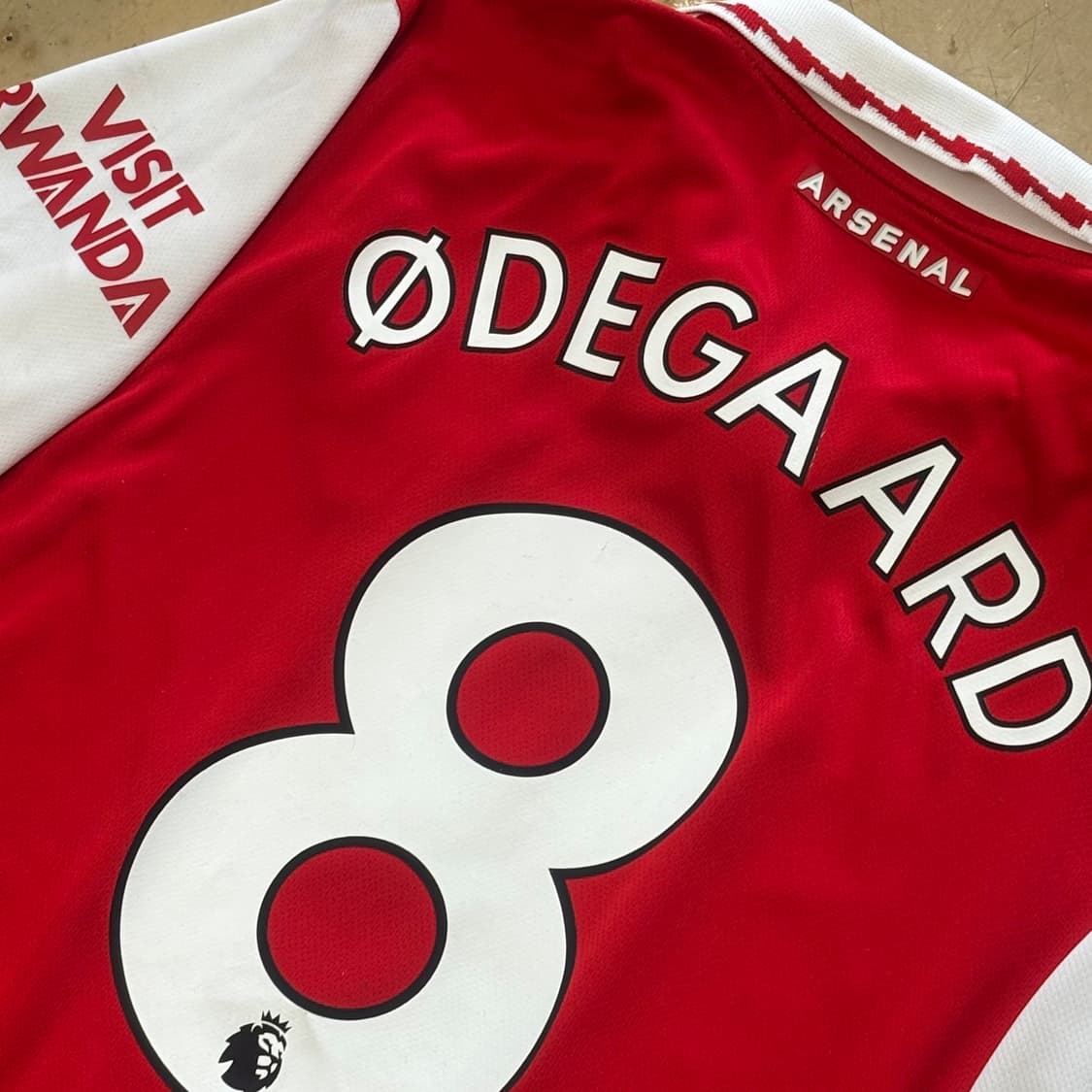 🫶🏻22-23 아디다스 아스날 홈 NO.8 외데고르 uniform 상품이미지2