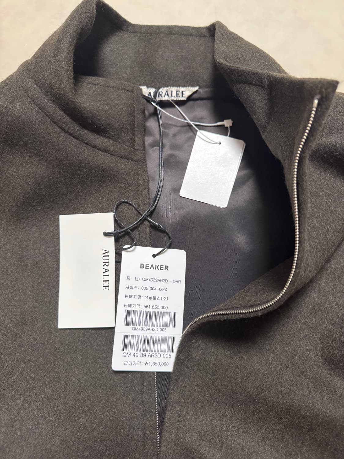 오라리 24fw 카멜 블루종 5(21일까지만) 상품이미지2