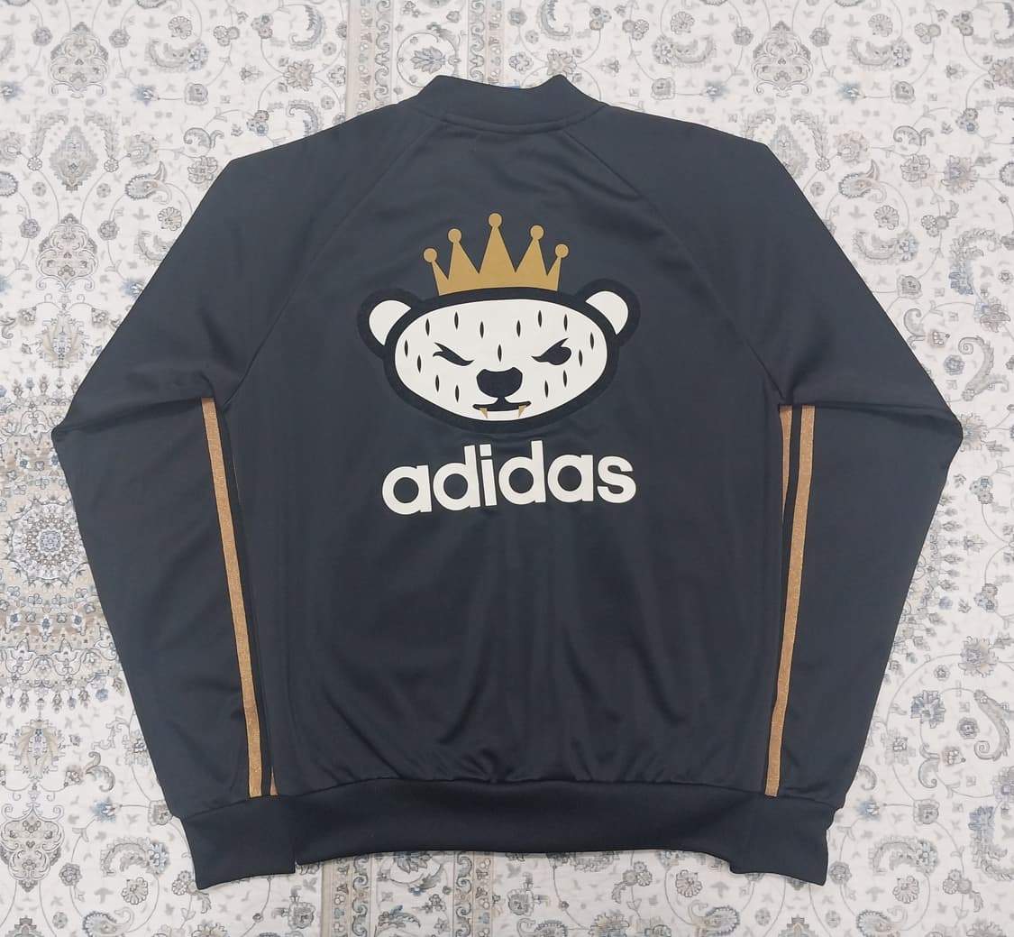 아디다스 니고베어 검/금 져지 트랙탑 100 상품이미지2