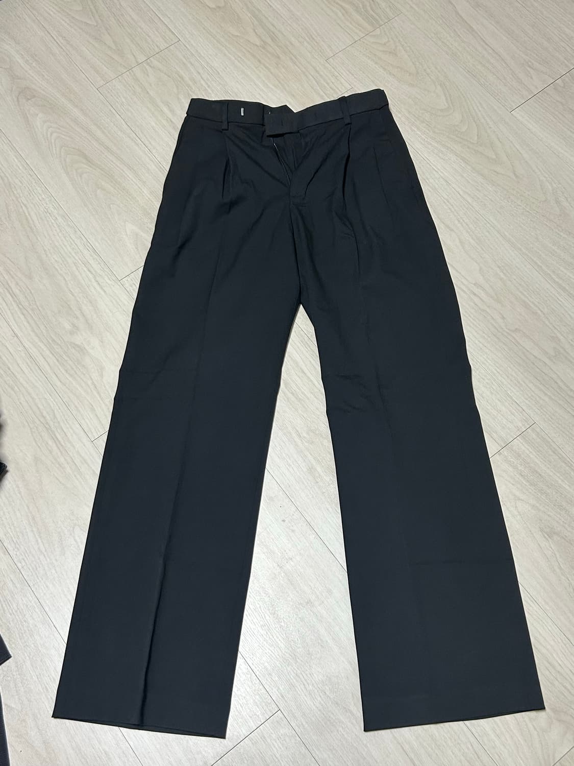 무신사 스텐다드 리얼와이드 슬랙스 상품이미지2