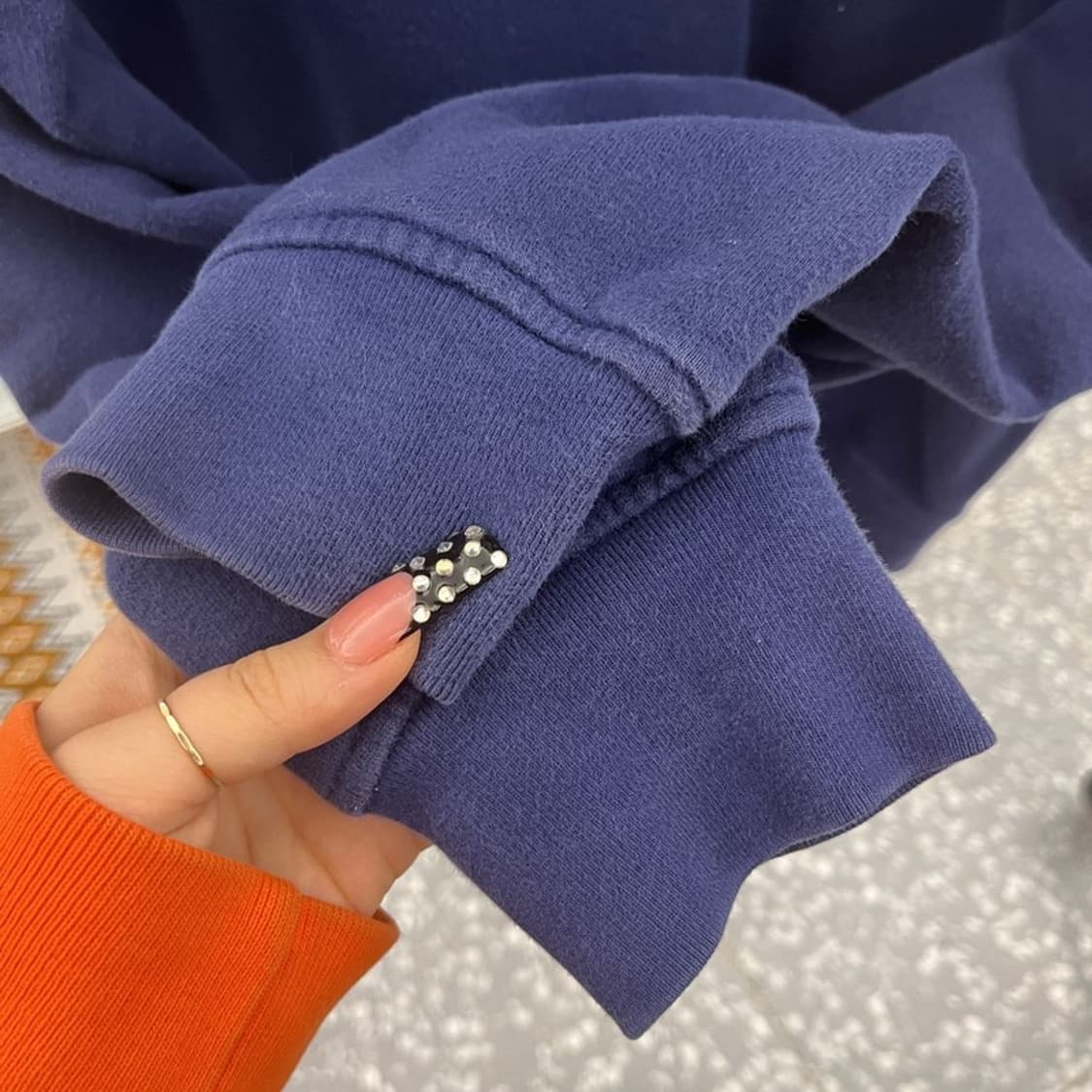 리바이스 골드탭 포레스트 놀스 레트로 빈티지 후드티 M C10513 상품이미지8