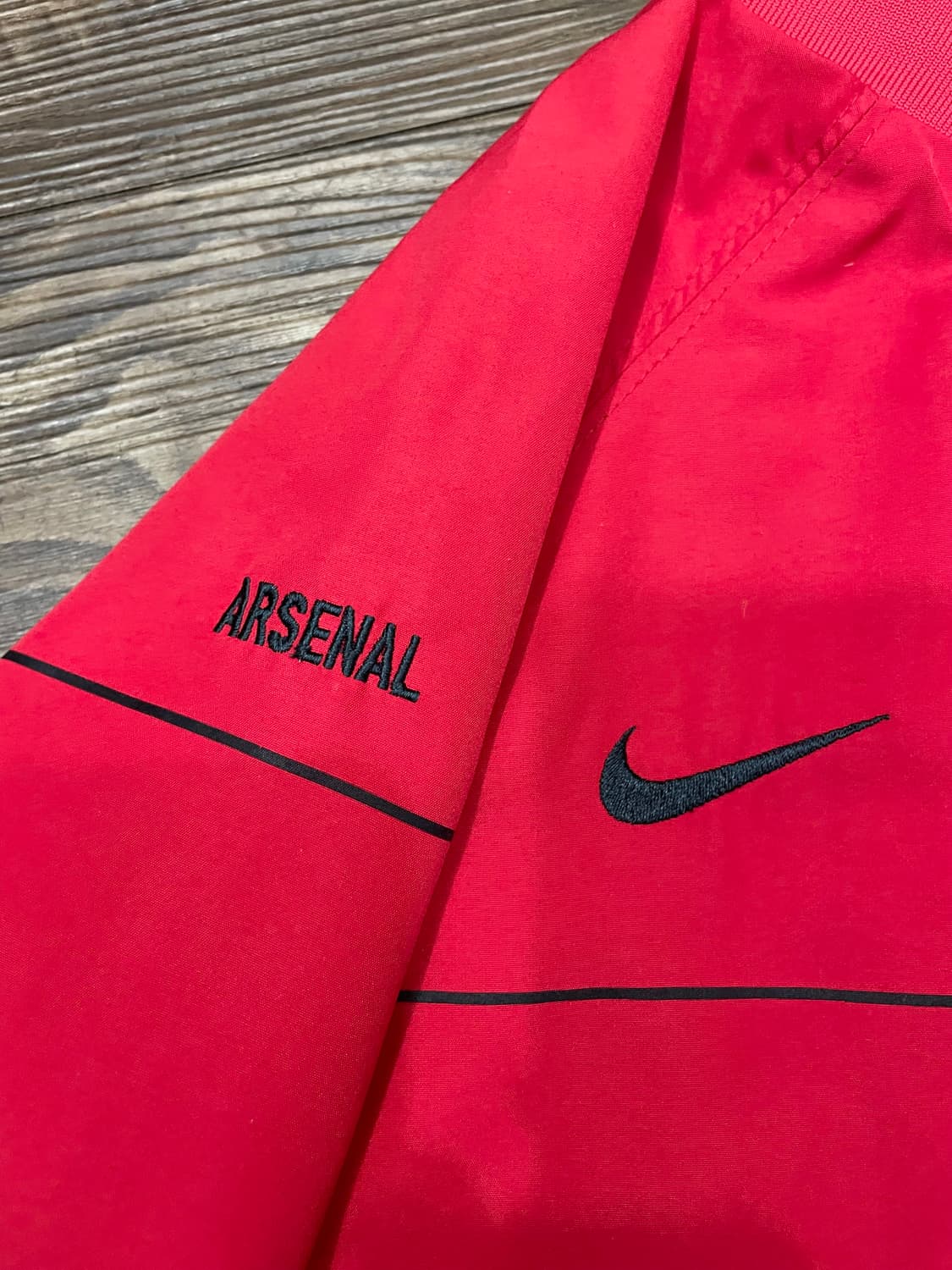 08-09 나이키 아스날 트랙 자켓 바람막이 레드 상품이미지6