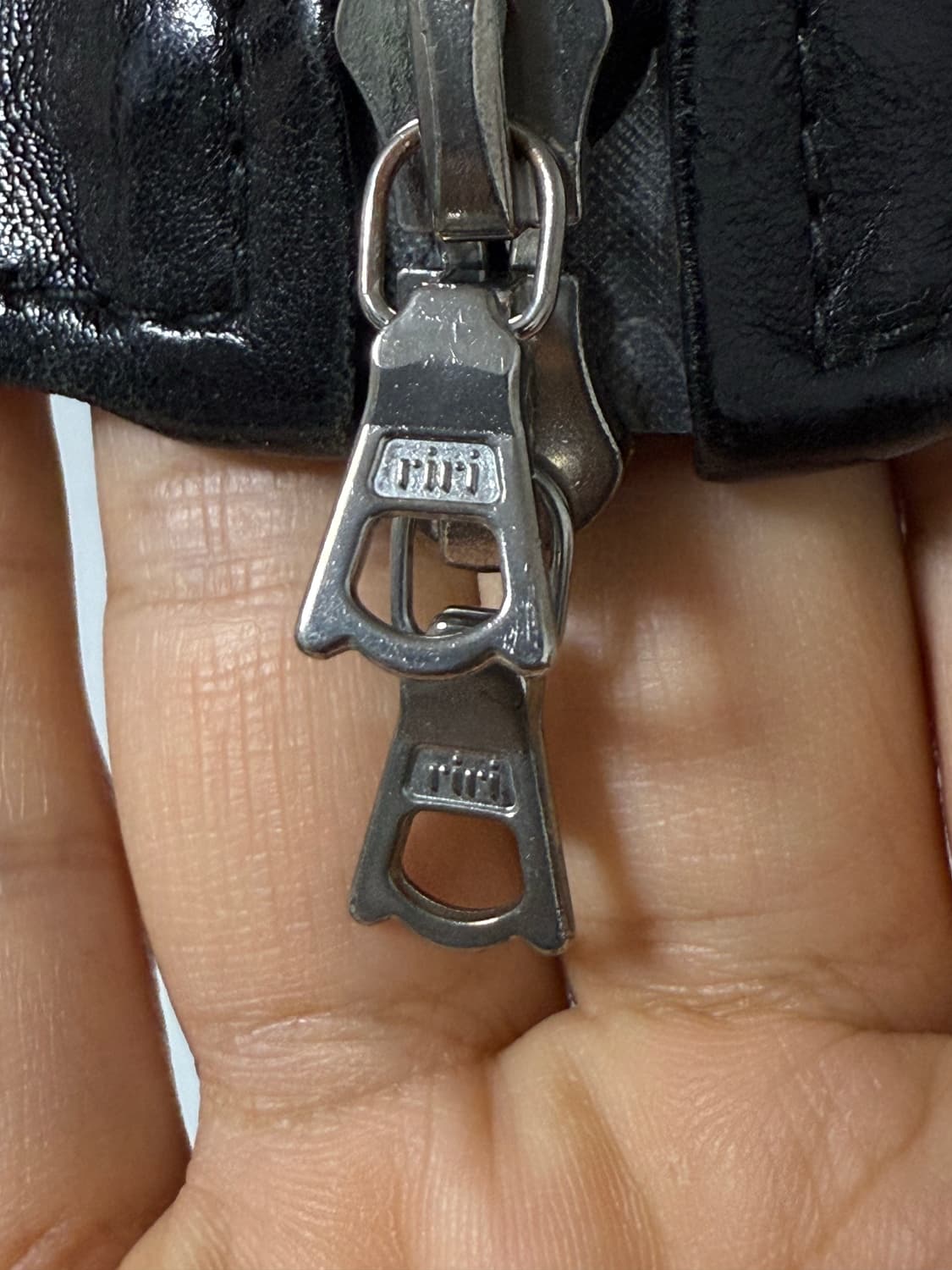 나카노츠요시 Skoloct  페인티드 양가죽 여성 바이커자캣 상품이미지6