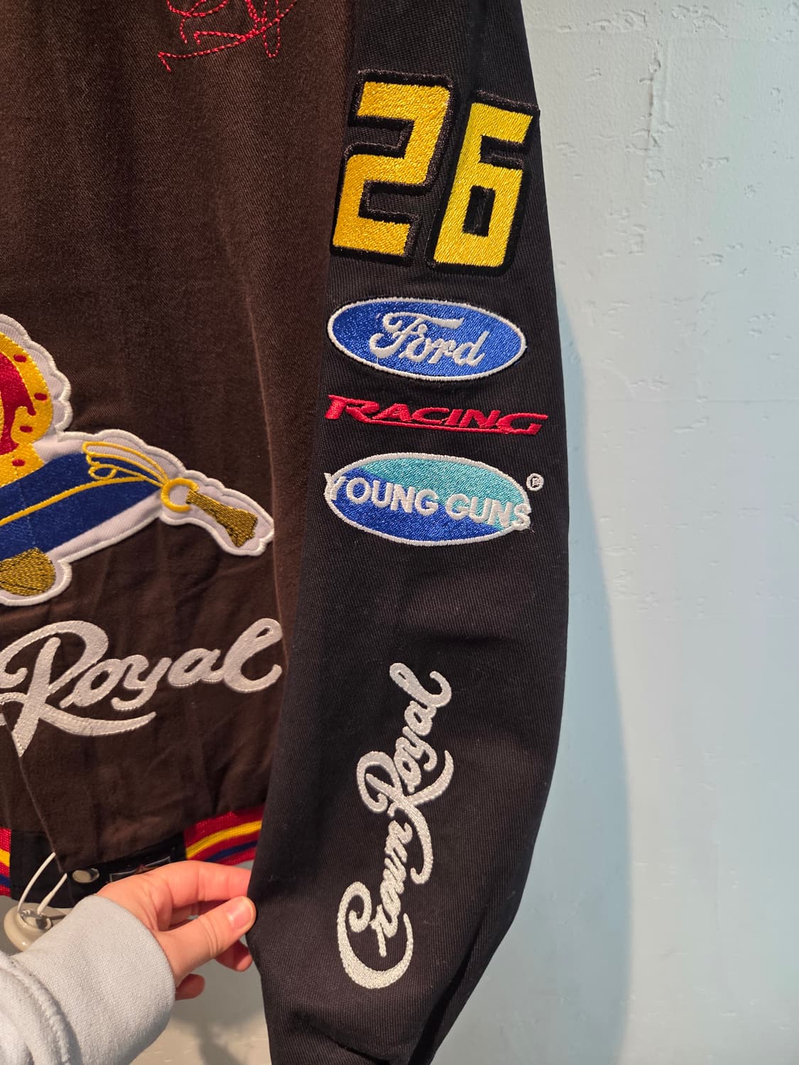 VINTAGE 왕관 레이싱자켓 상품이미지4