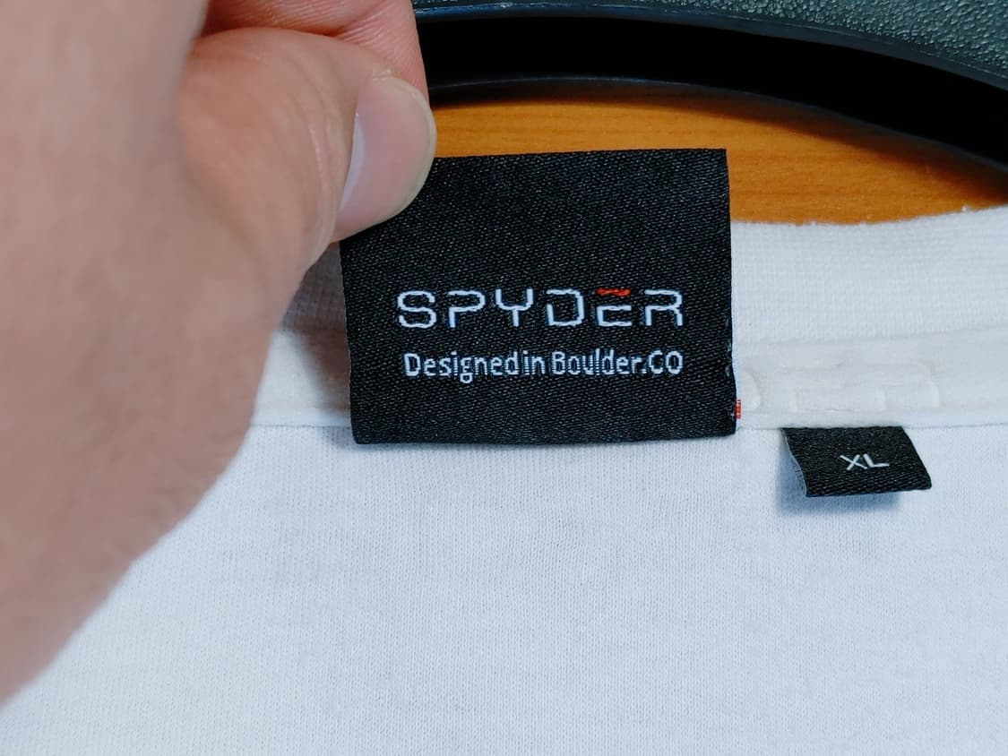 SPYDER 스파이더 실리콘 빅로고 반팔라운드티 상품이미지6