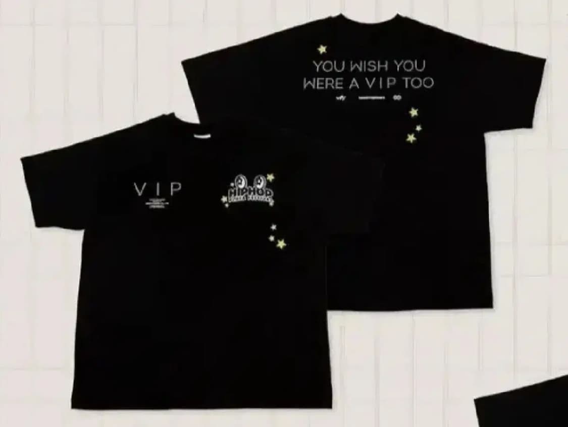 힙플페 반디더핑크 힙합플레이야 Vandythepink VIP 티셔츠 상품이미지3