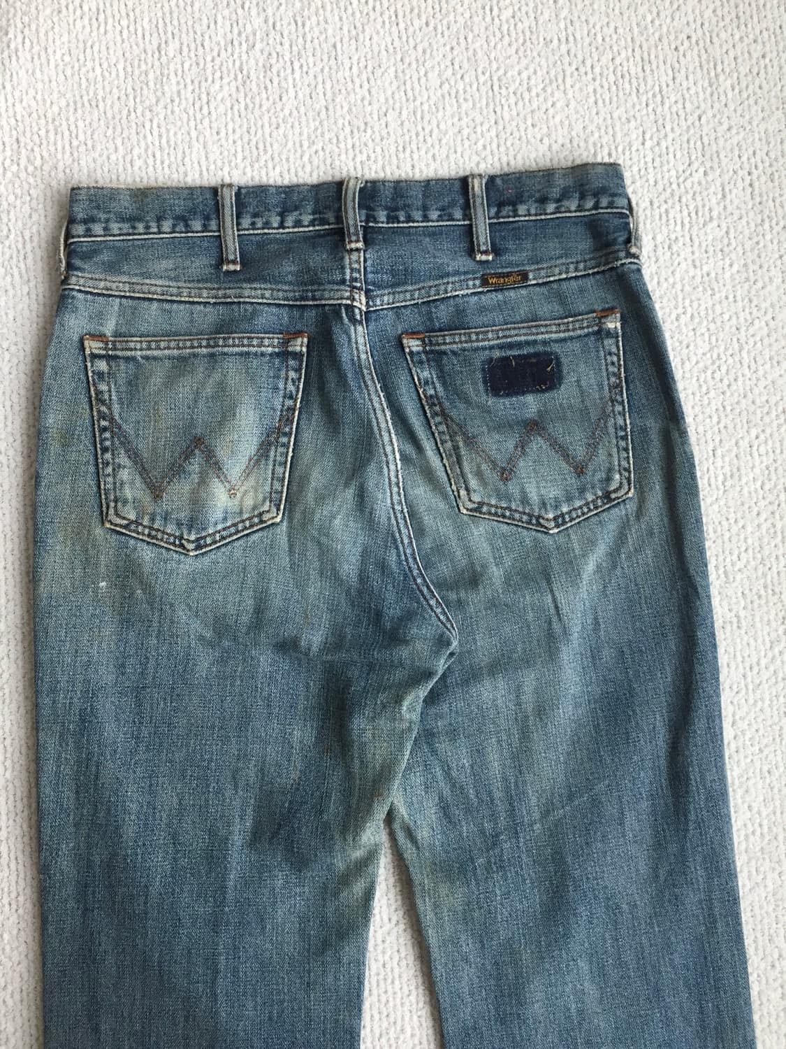 00‘s wrangler 랭글러 부츠컷 데님 굿에이징 굿사이즈 상품이미지5