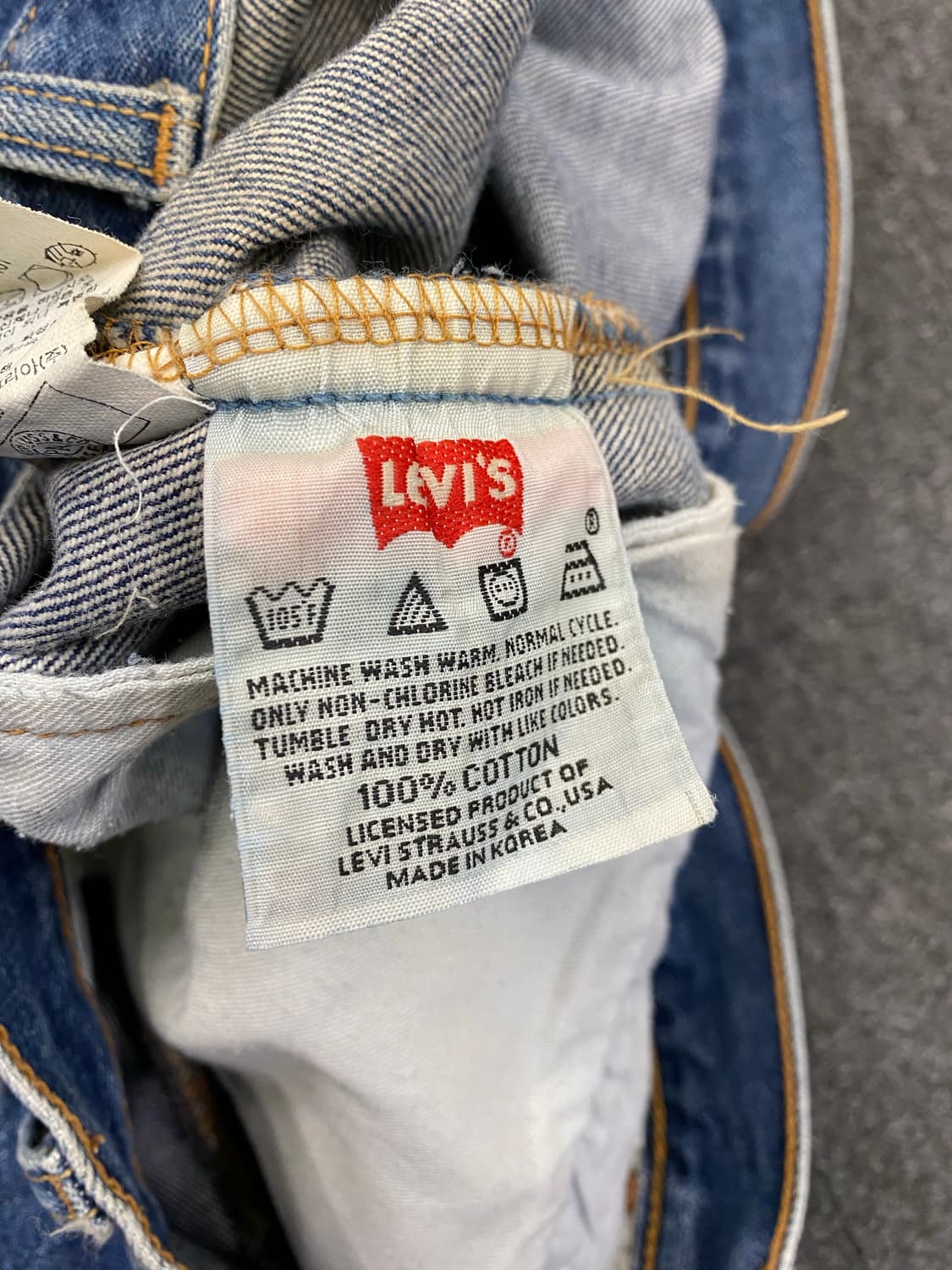 Levis 리바이스 501 데님팬츠 상품이미지7