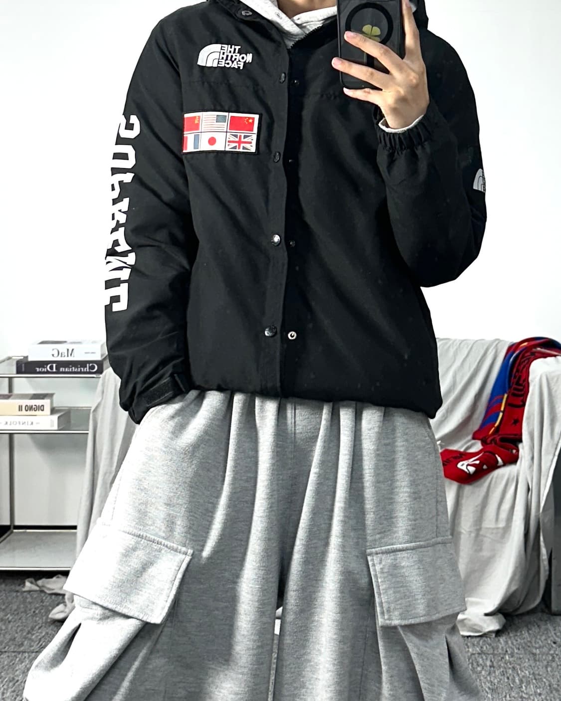 노스페이스 x 슈프림 익스페디션 코치 자켓 M 상품이미지3