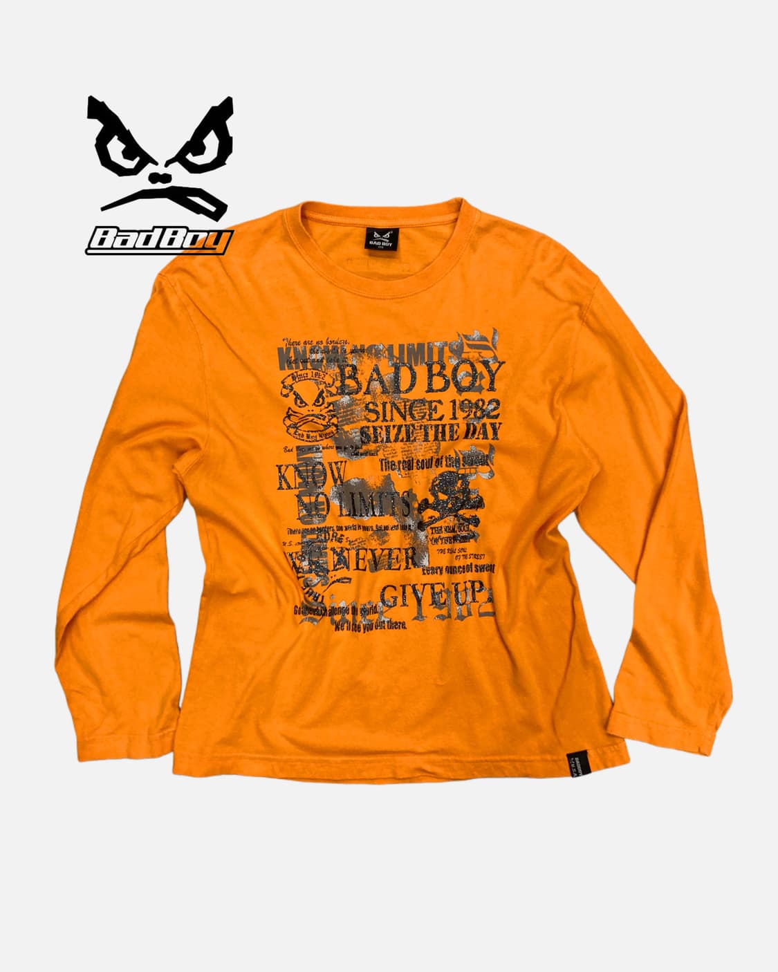 BAD BOY glitter grunge printing t 상품이미지1