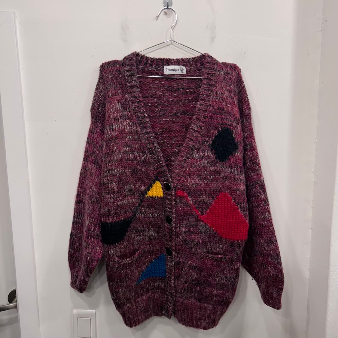 지이크 Ivanhoe 헤비 니트 롱 브이넥 가디건 상품이미지2