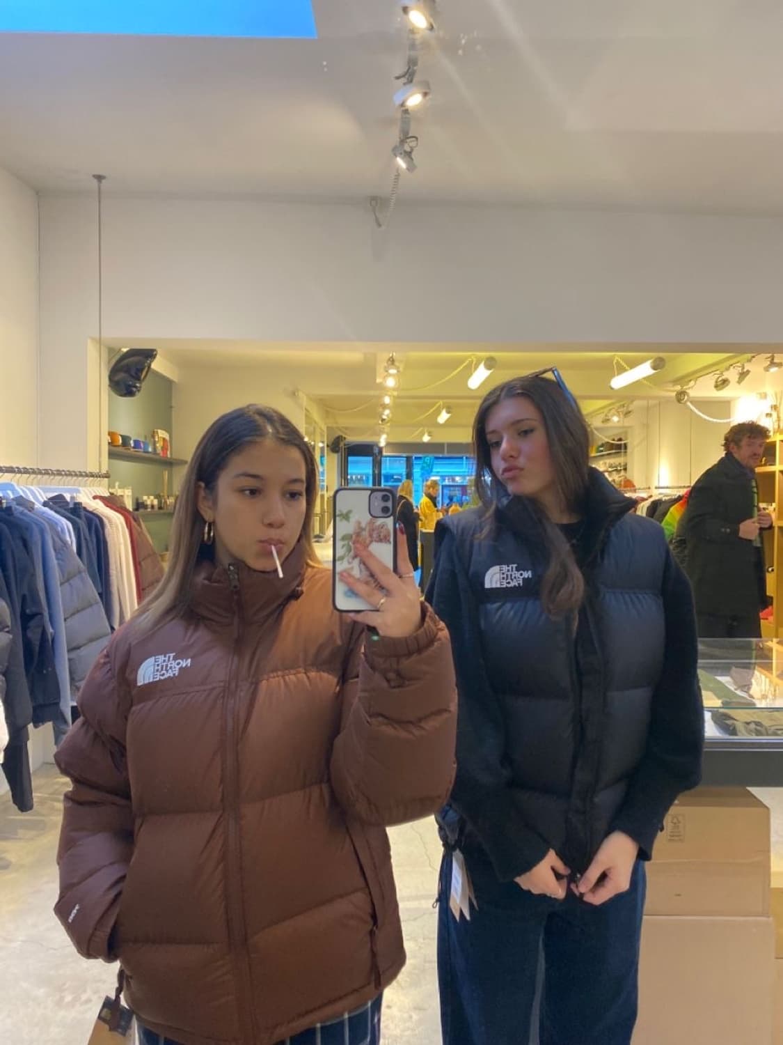 (최종가격) 해외판 희귀매물 노스페이스 눕시 레트로 1996 다크오크 상품이미지8