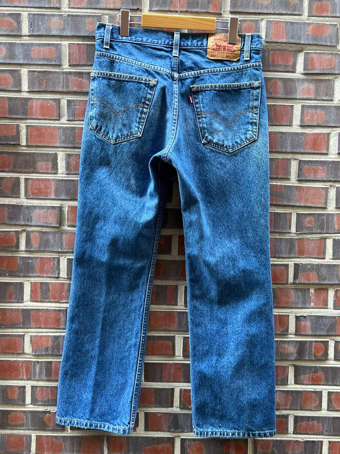 90's [33x30] 리바이스 517 부츠컷 빈티지 데님 팬츠 상품이미지6