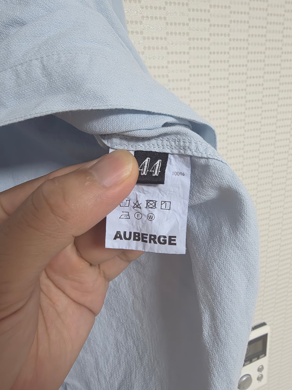 24ss 오베르쥬 auberge cafe pale sax 44사이즈 상품이미지5