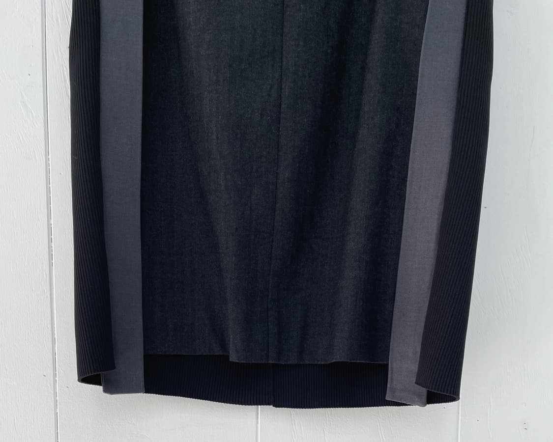 JNBY 유니크 믹스매치 배색 울 혼방 니트 스커트 상품이미지5