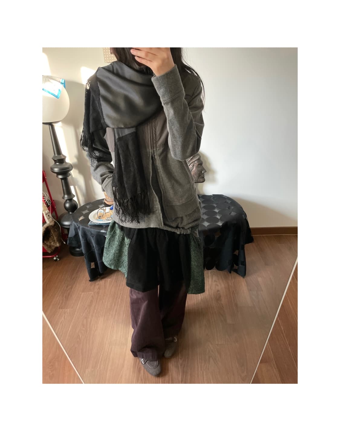 rose scarf 상품이미지5