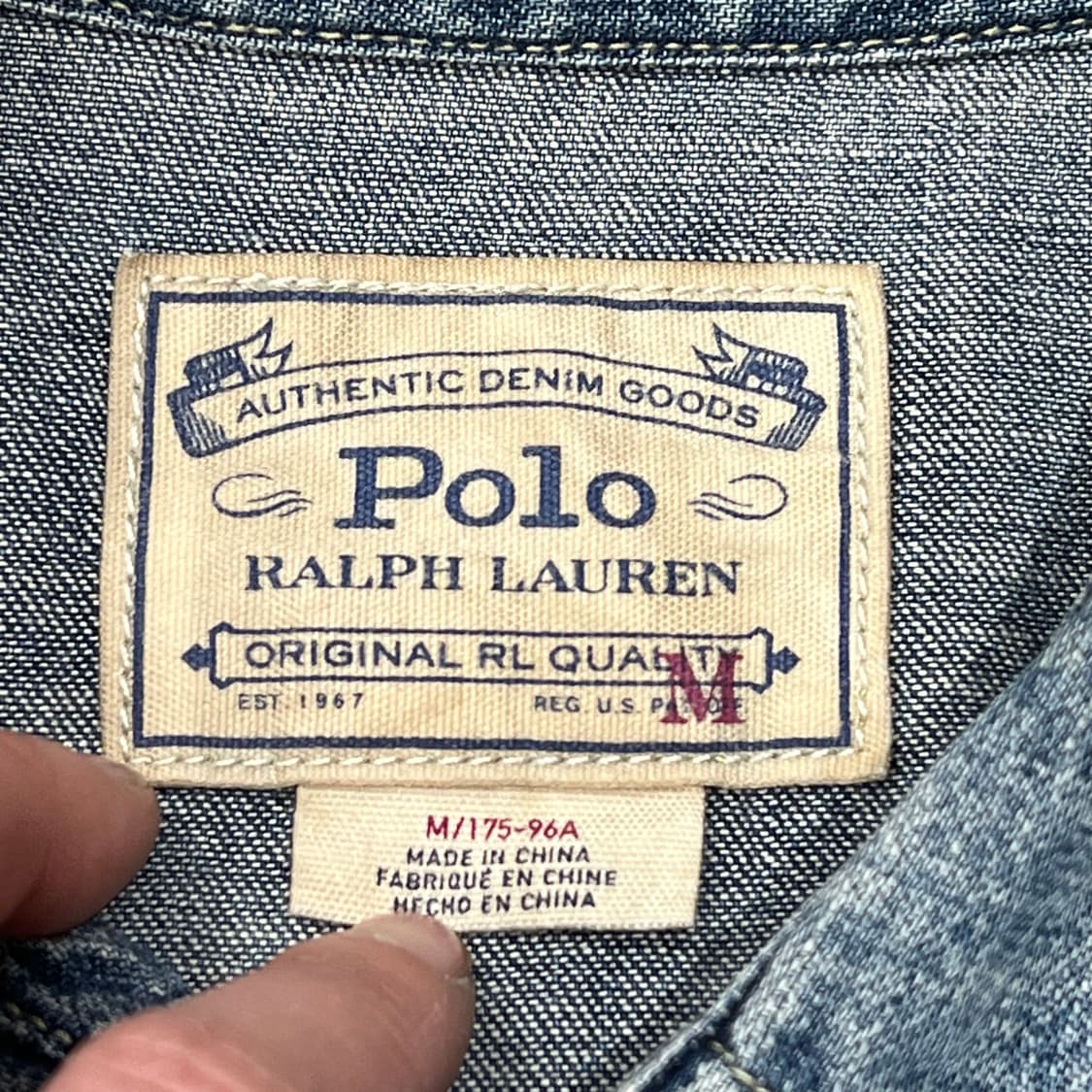 폴로 랄프로렌 데님셔츠 s10014 상품이미지5