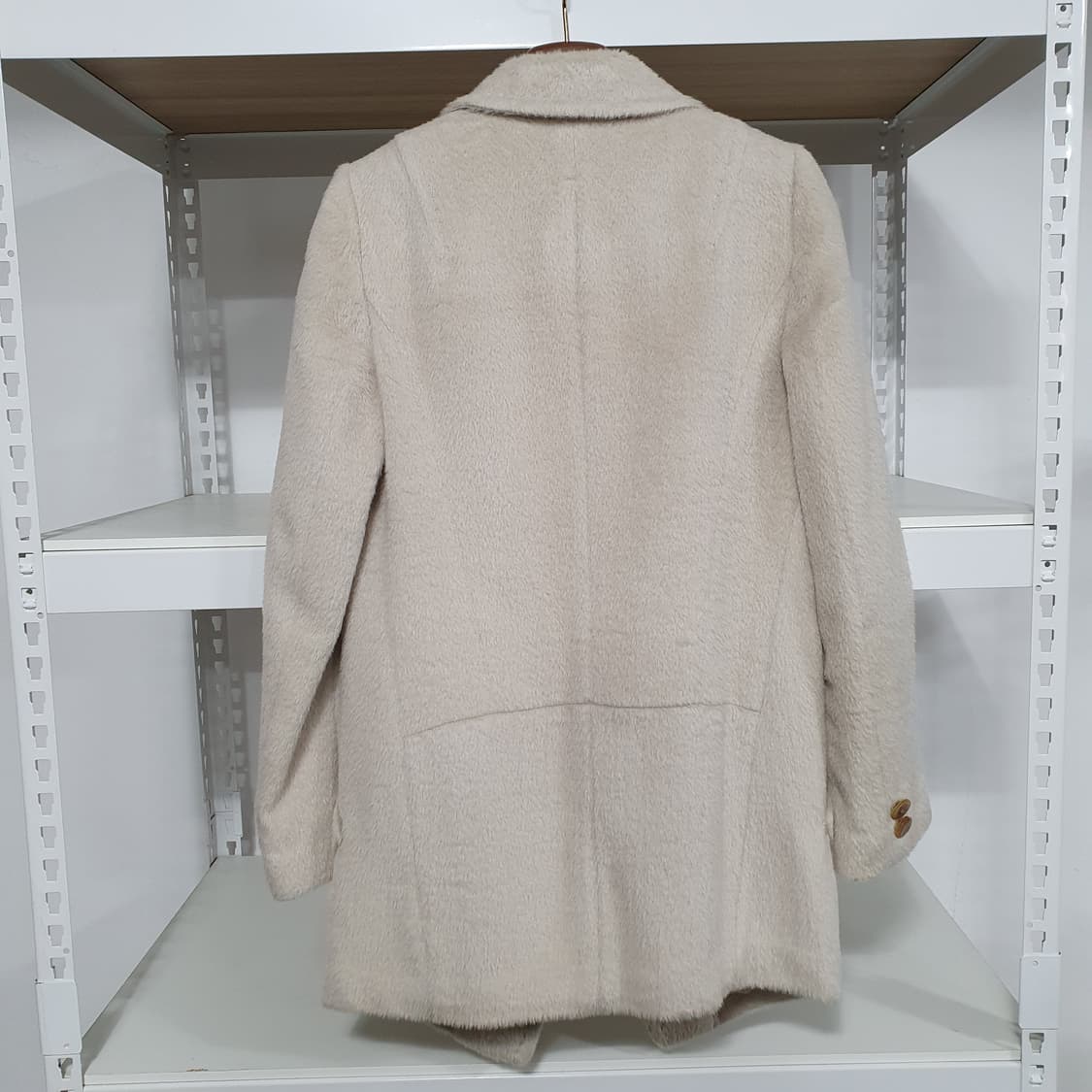 (85) 에스 솔레지아 알파카 100% 베이지 재킷 상품이미지2