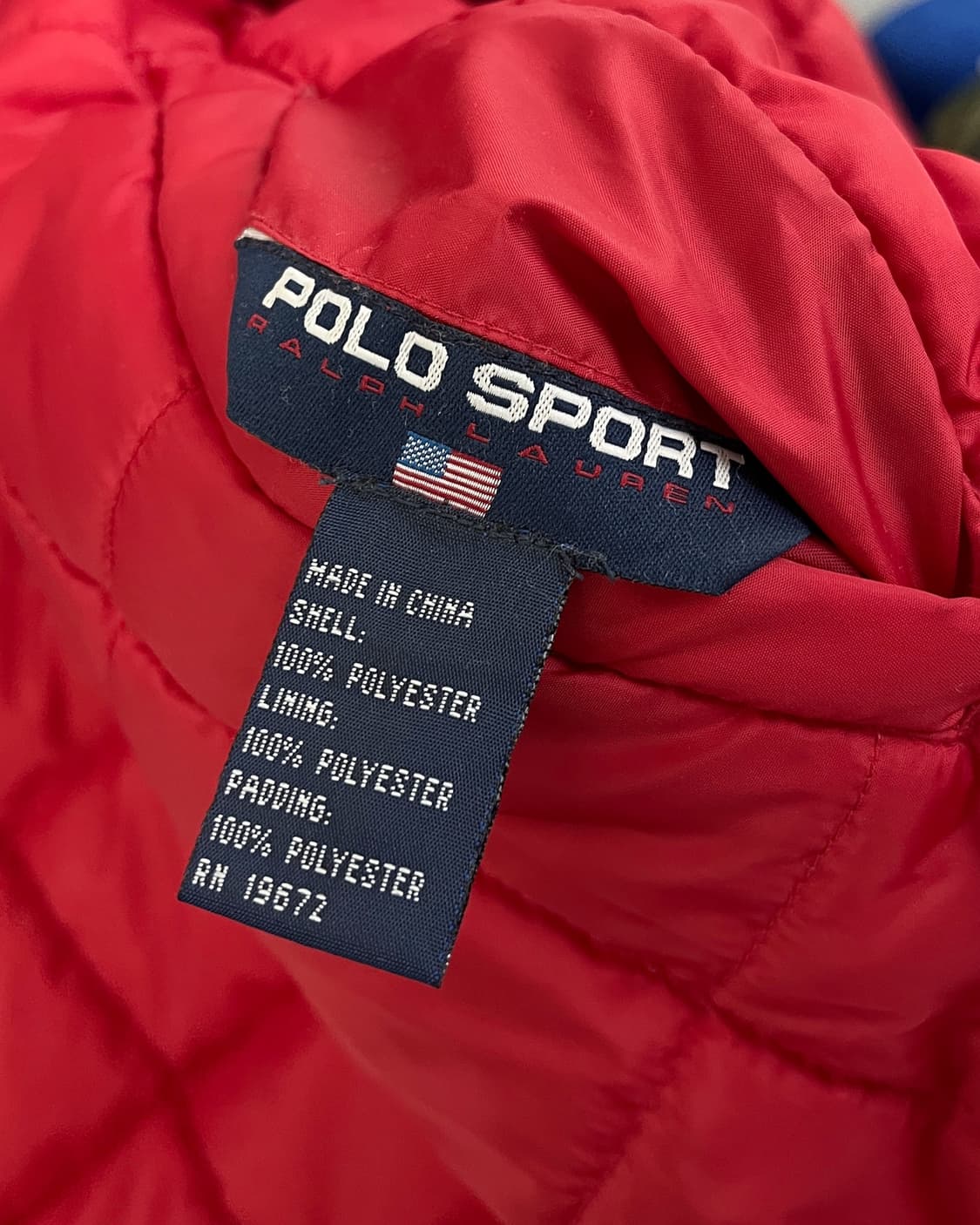폴로스포츠 00s 리버시블 패디드 자켓 상품이미지10