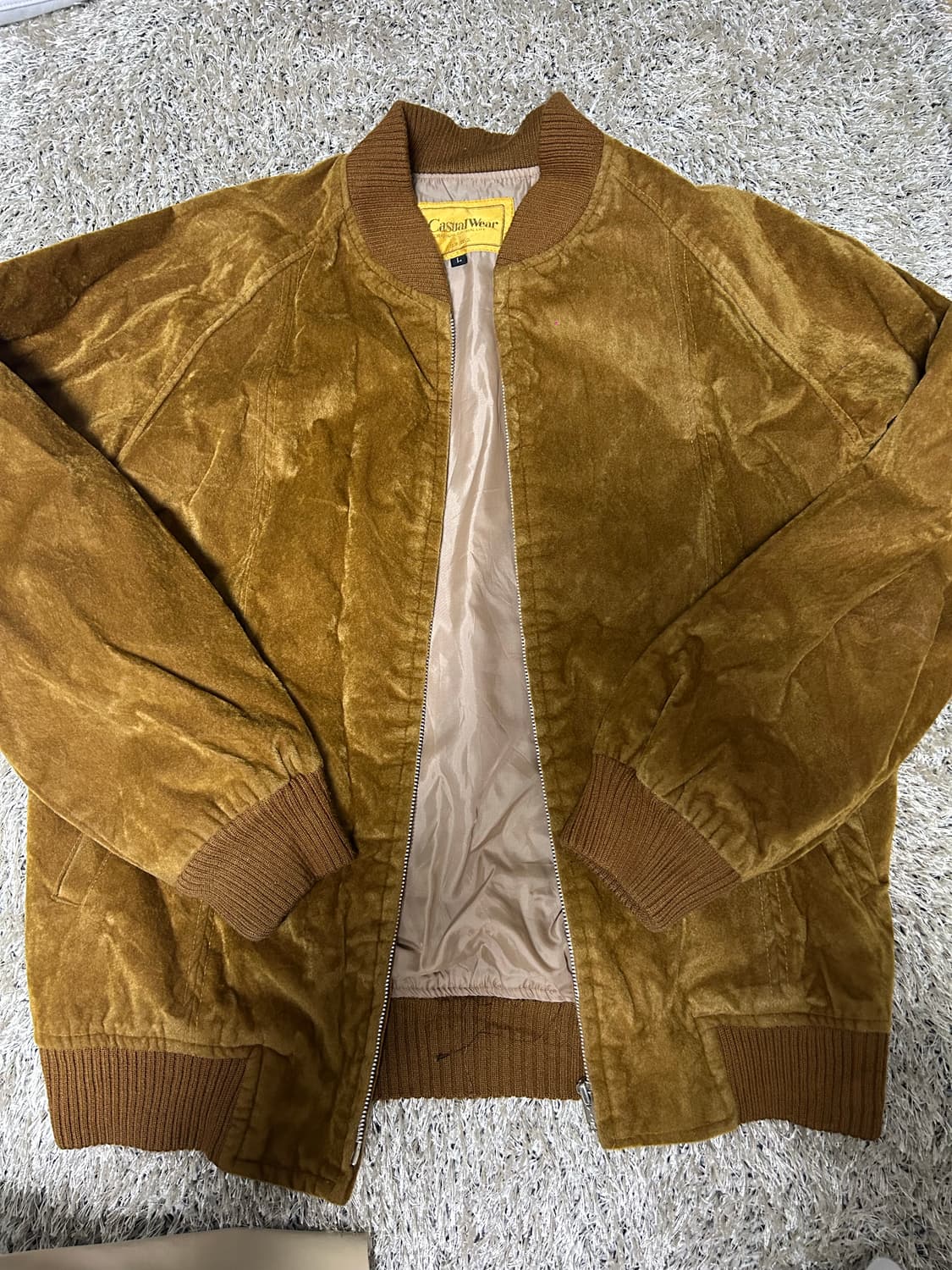 일본제 스웨이드 자켓 사이즈 105 상품이미지1