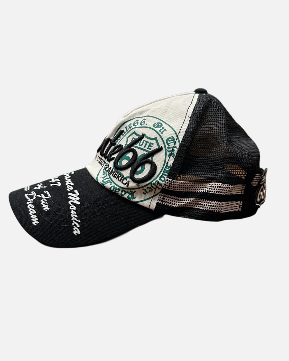 ROUTE66 embroidery logo mesh cap 상품이미지1