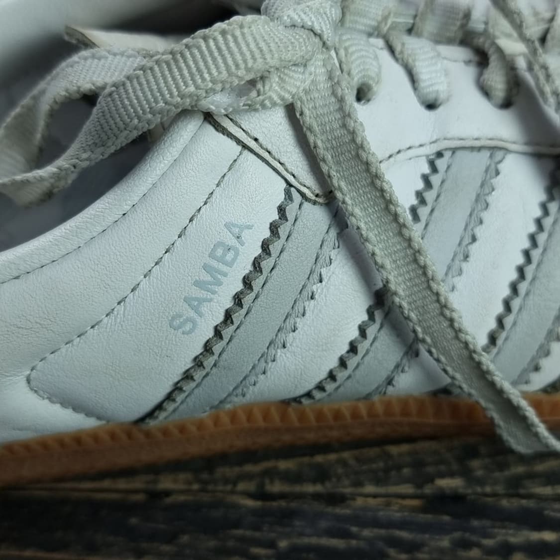 [아디다스] 삼바 화이트 그레이 M18174 상품이미지8