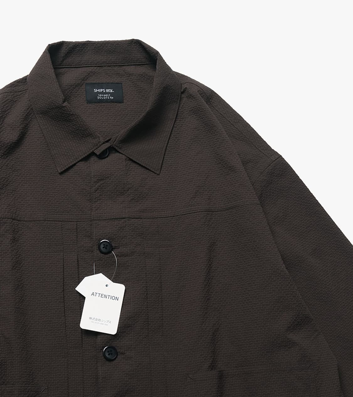 SHIPS ANY - SEERSUCKER TRUCKER JACKET 상품이미지6