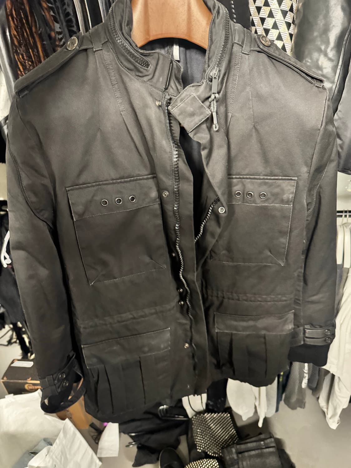 디올옴므 03aw 러스터 M-65 자켓 상품이미지1