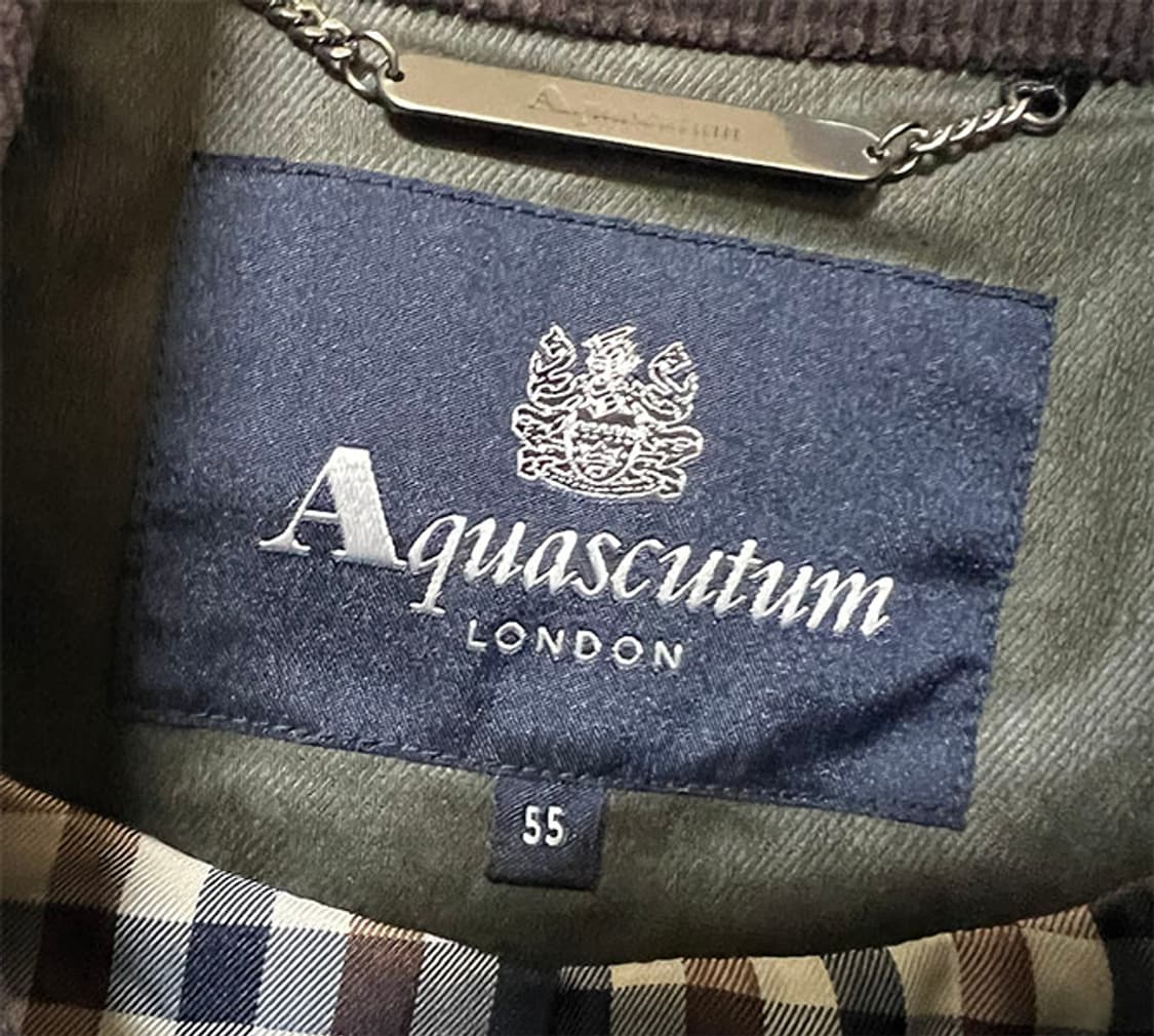 아쿠아스큐텀 여자 왁스코팅자켓 캐주얼 춘추 S 90 55 (85-160) 상품이미지3