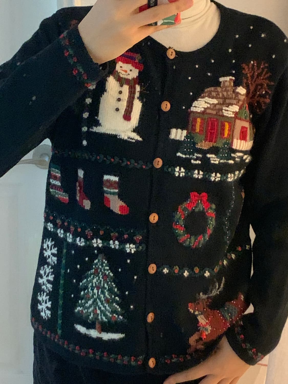 마리사 크리스티나 2002 클스마스 가디건  상품이미지1