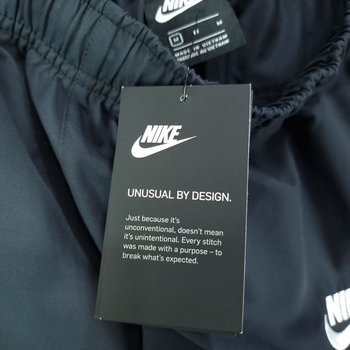 [나이키 (새상품)멀티 자수 스트링 카고 팬츠 블랙 M19427 상품이미지7