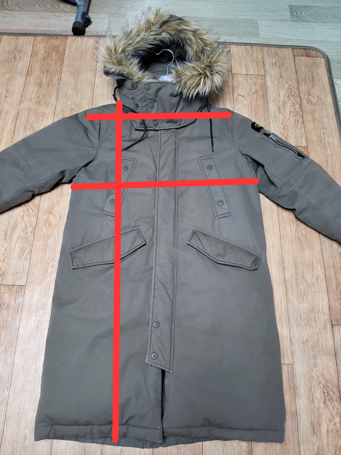 내셔널지오그래픽 구스다운 야상패딩 상품이미지10