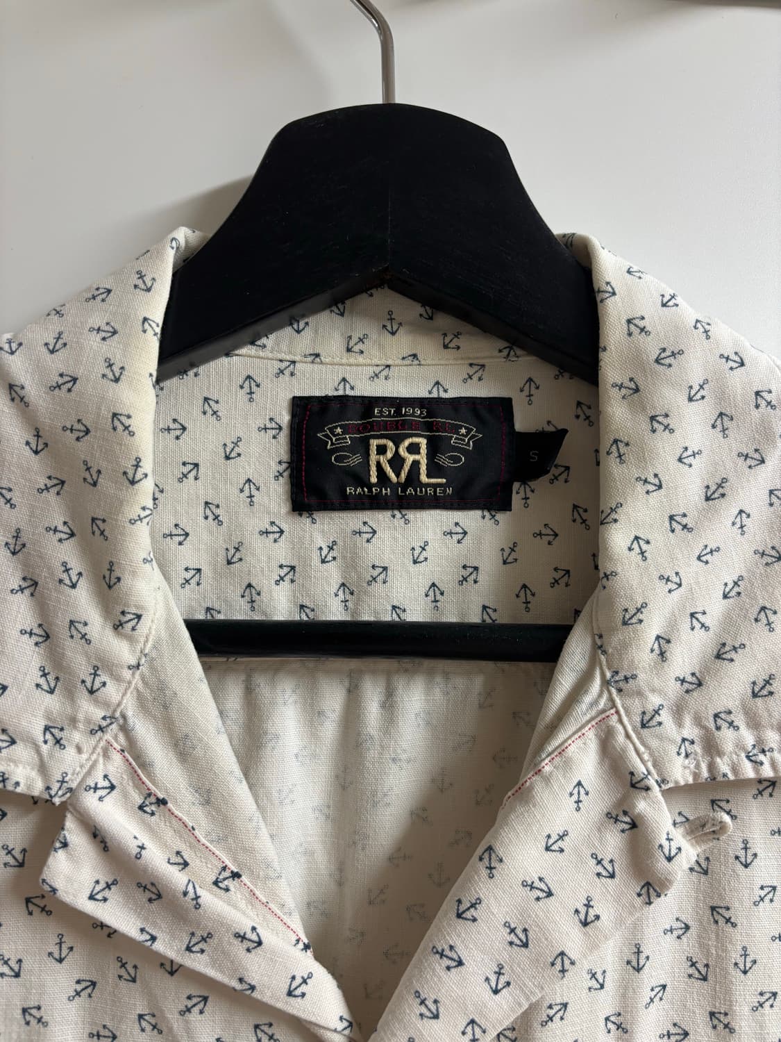 [S] RRL 앵커 샴브레이 캠프셔츠  상품이미지4