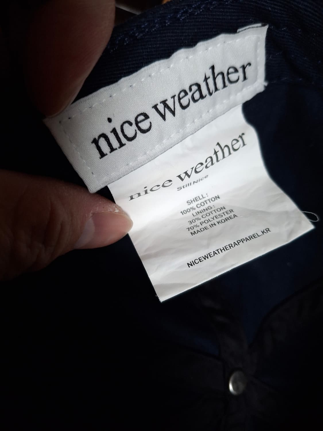 [2개 일괄판매] 나이스웨더마켓 볼캡 2종 상품이미지4