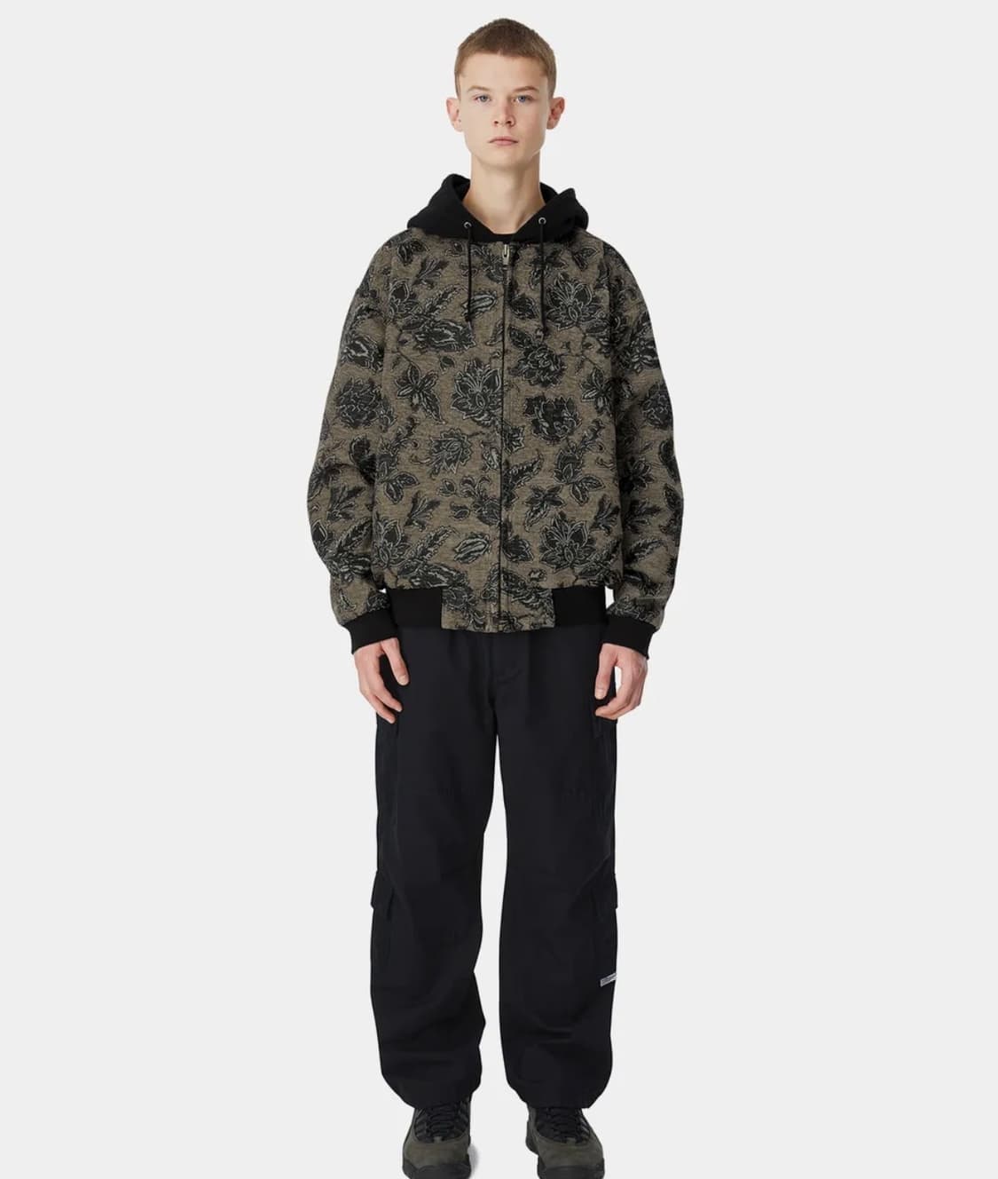 디스이스네버댓 플라워 후드집업 상품이미지2