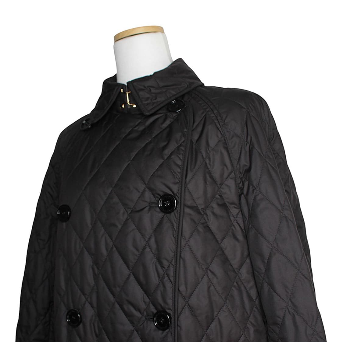 버버리 브릿 블랙 누빔 코트 M 상품이미지4