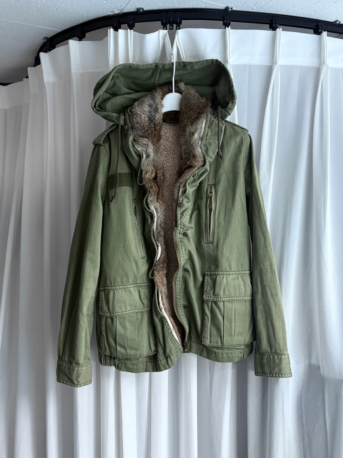 어나더 에디션 퍼 야상 상품이미지1