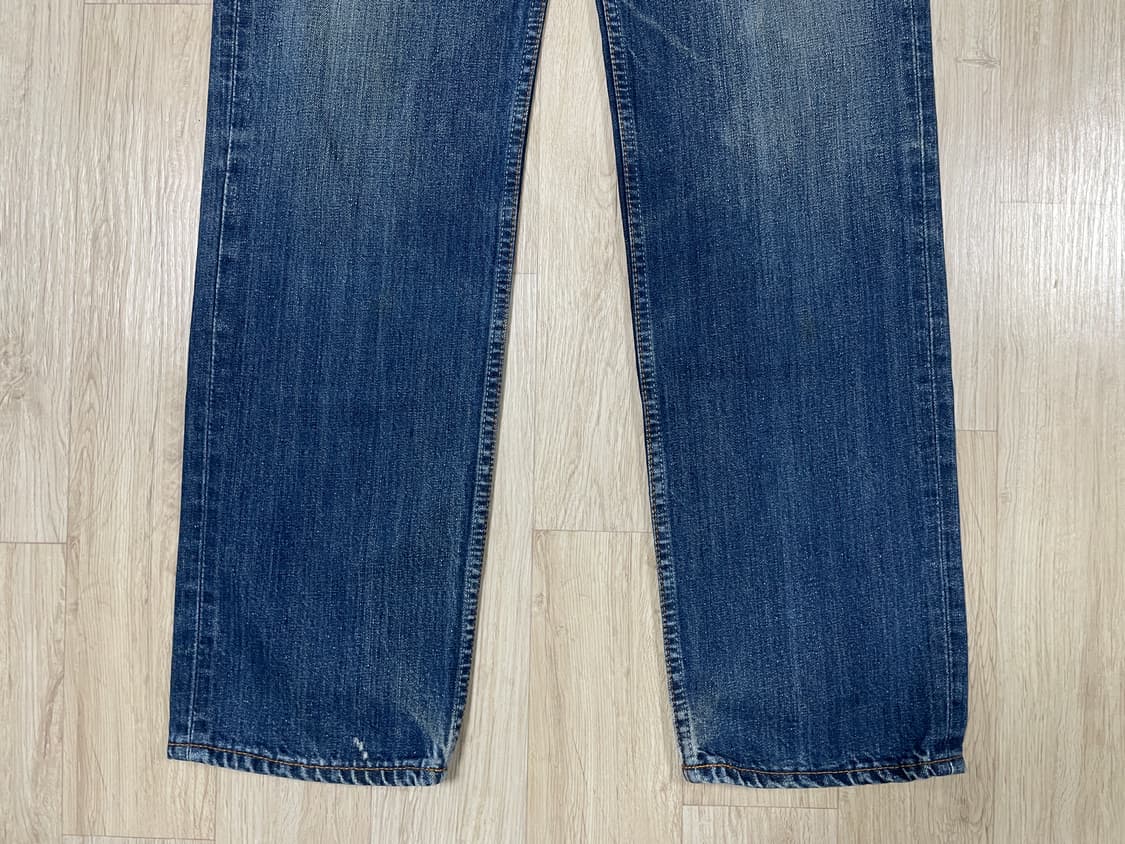 32) 00's 리바이스 재팬 502 일자핏 워싱 데님팬츠 상품이미지7