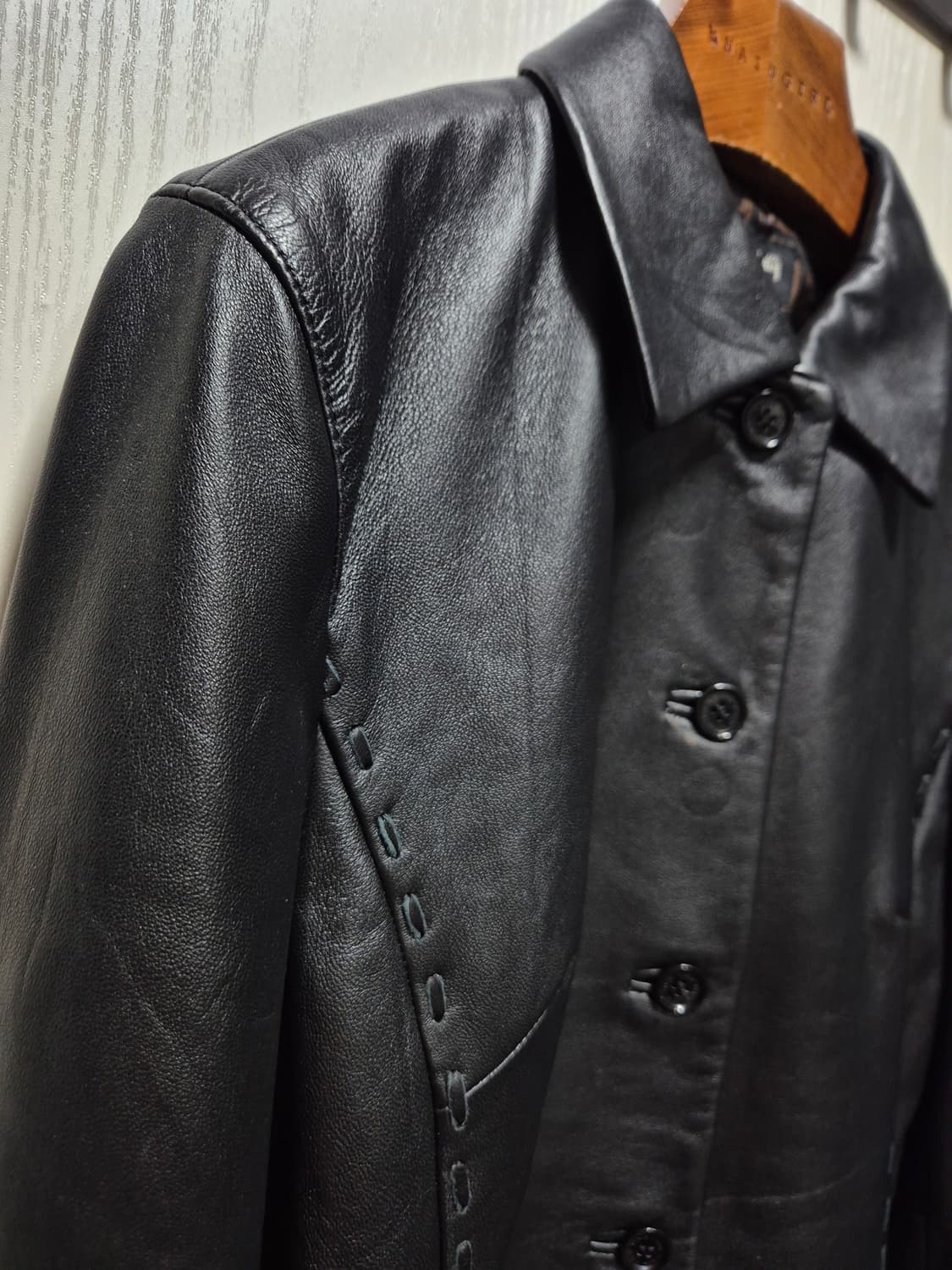 SONIA RYKIEL 블랙 양가죽 자켓 상품이미지3