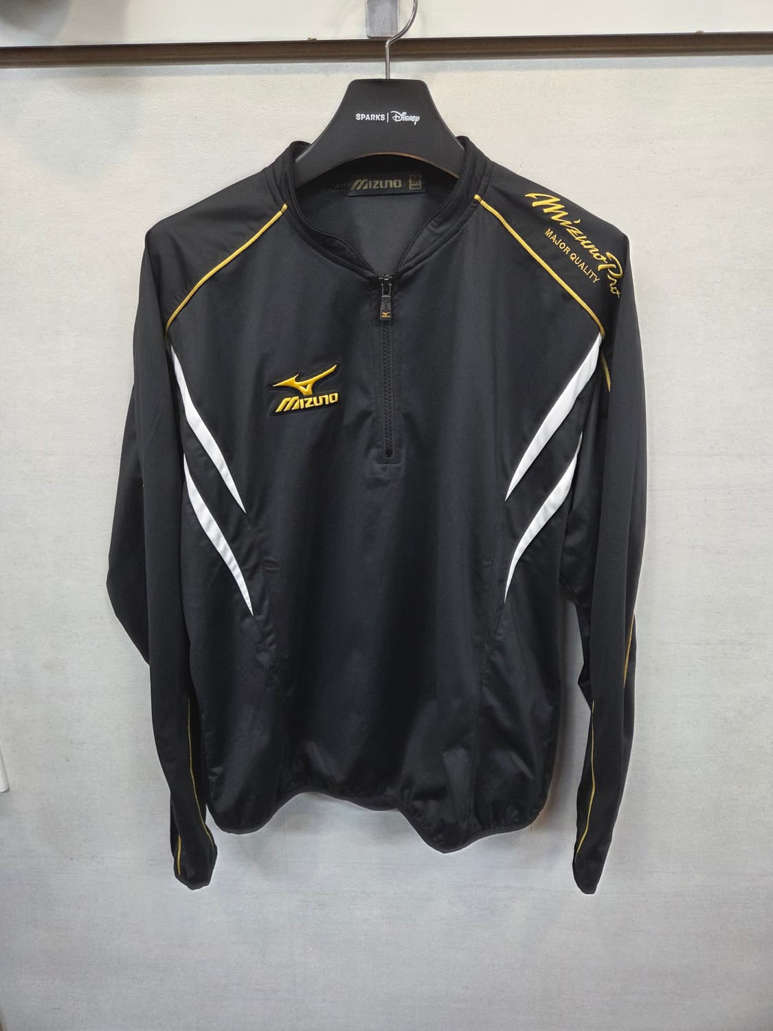 미즈노 프로 일본판 져지 반집업 자켓 m 상품이미지1