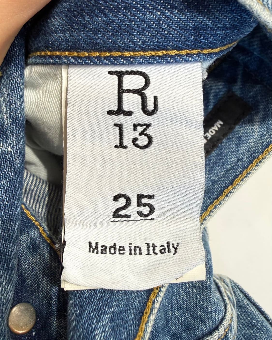 r13 데님 디스트로이드 팬츠 상품이미지9