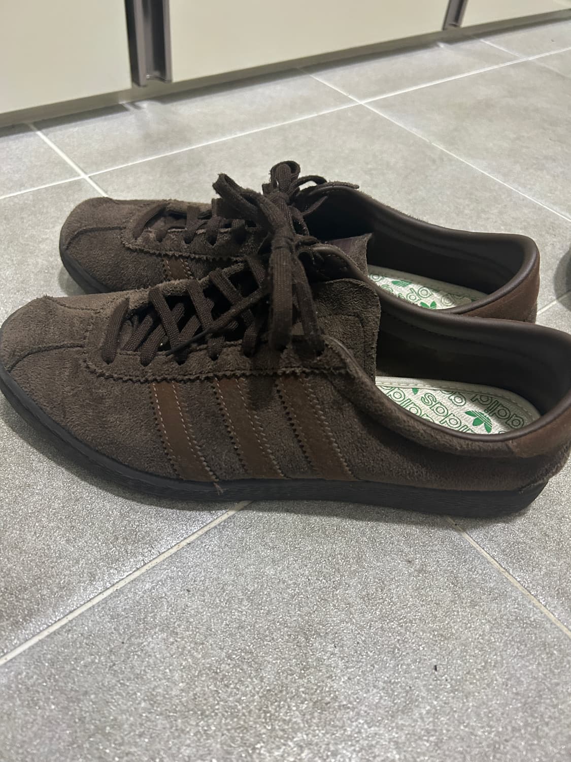 아디다스 토바코 그루엔 다크브라운 260mm (택보유) 상품이미지3