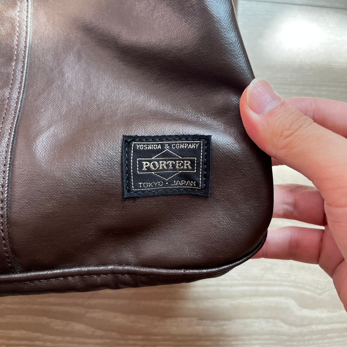 요시다포터 porter 프리스타일 보스턴백 브라운 상품이미지3