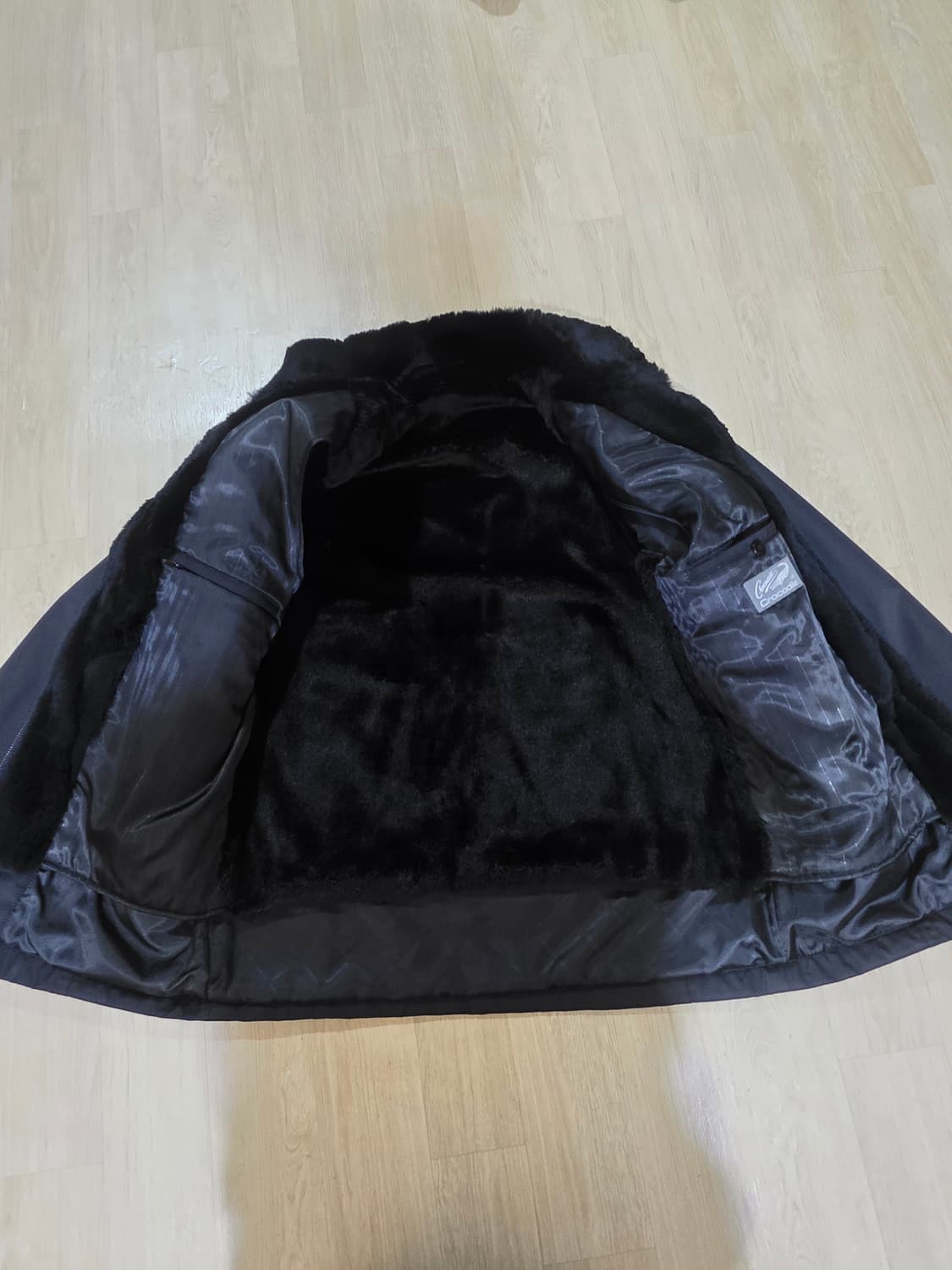 남성 크로커다일 자켓 점퍼 잠바 블랙 95 상품이미지7