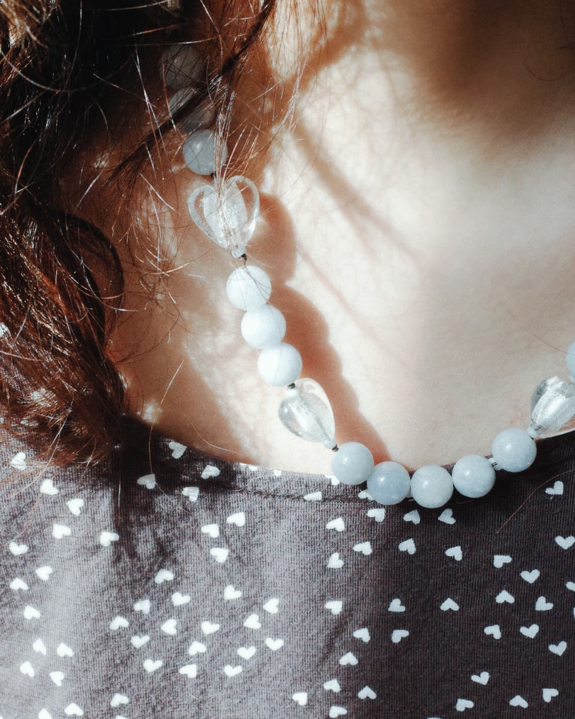 pale candy heart necklace 상품이미지8